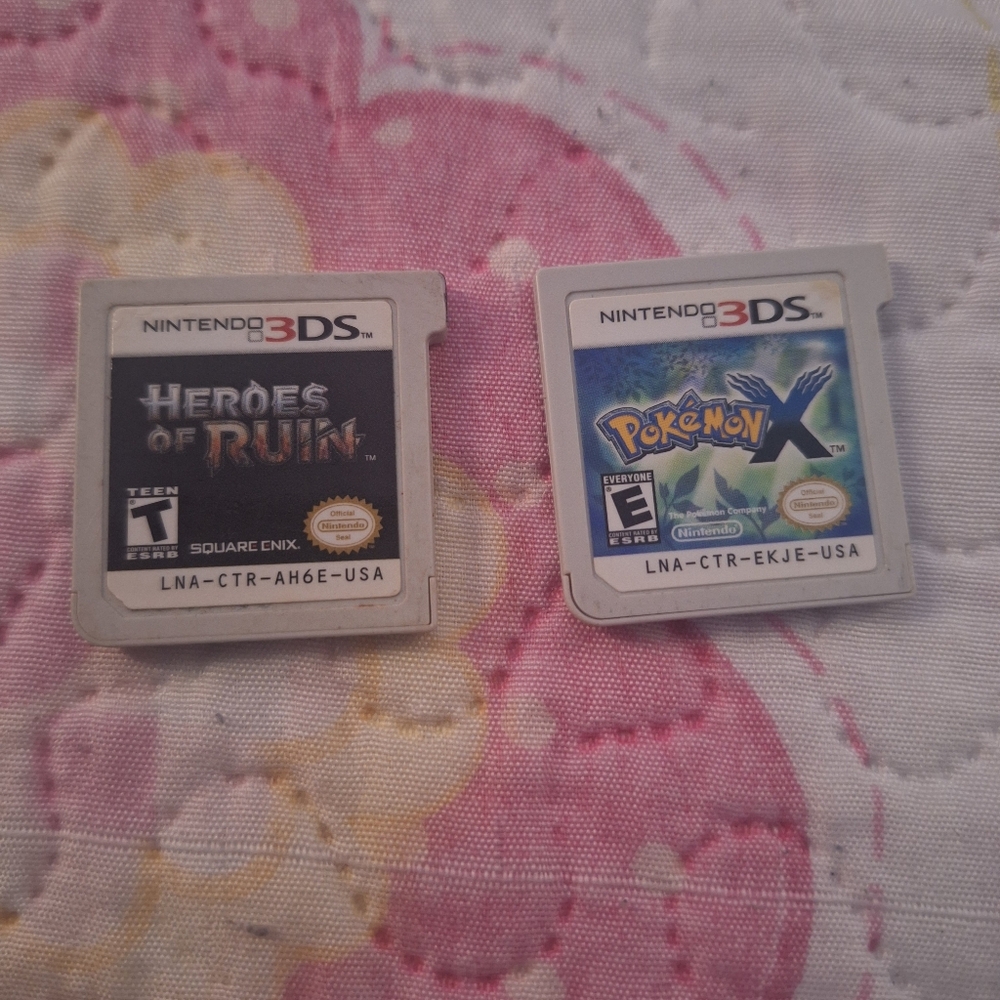 Pokémon X & Heroes Of Ruin Nintendo 3DS